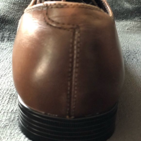 Men’s caped toe la Milano Oxford dress shoes - Picture 10 of 11